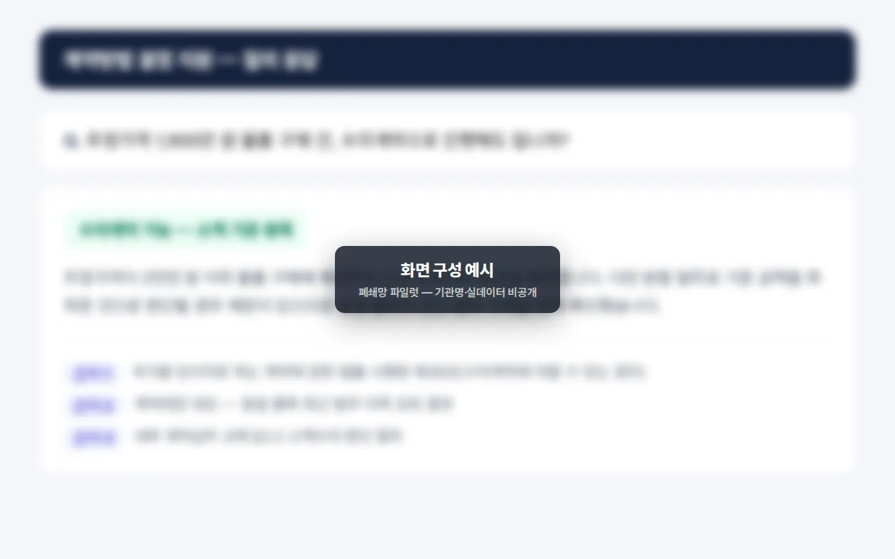 계약방법 결정 AI 화면